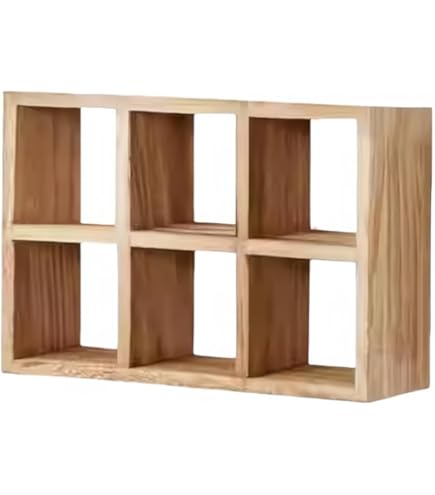 Amazon｜HOHOUNCSY 木製 壁掛け棚 壁掛けディスプレイ 壁掛けラック